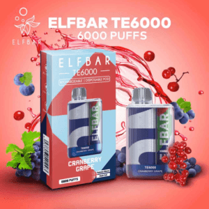 Buy Elf Bar TE6000 India Cranberry Grape at best Price